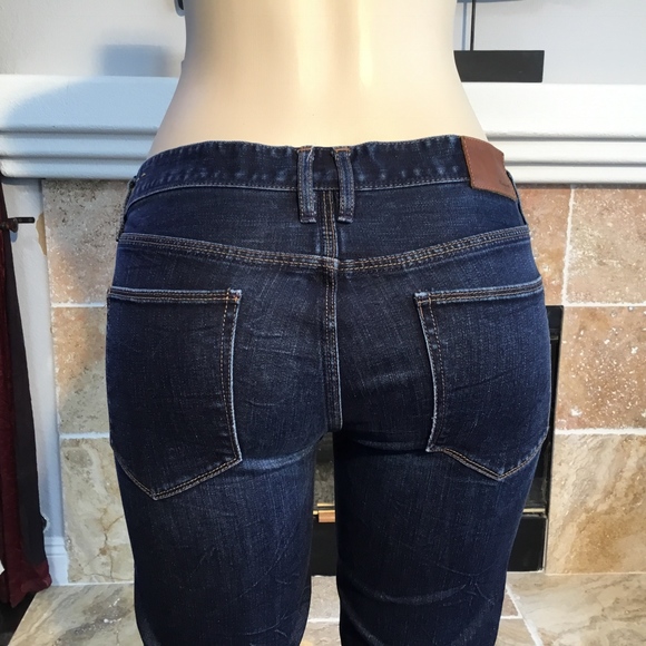 MADEWELL SKINNY STRAIGHT LEG JEANS SZ 28 - Picture 6 of 14